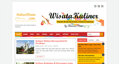 Desktop Screenshot of kulinerwisata.com